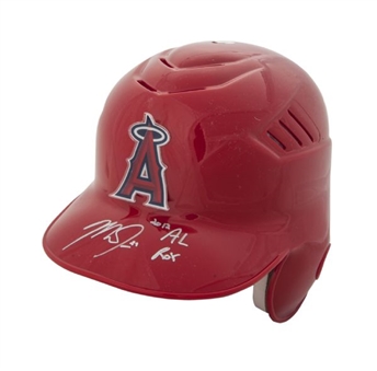 Mike Trout Signed Anaheim Angels Batting Helmet (MLB Authenticated)